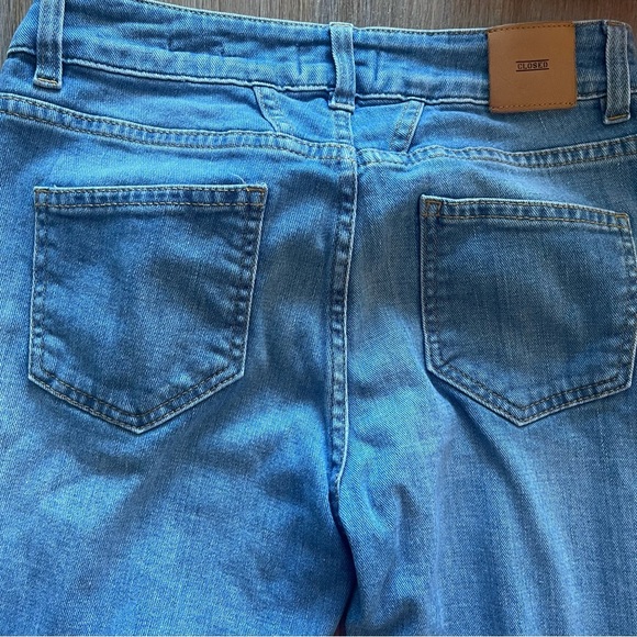 Closed Baker Skinny Light Wash Denim Jeans Sz 25 - Picture 6 of 11